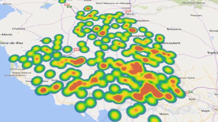 réaliser une carte 3d à partir d'excel